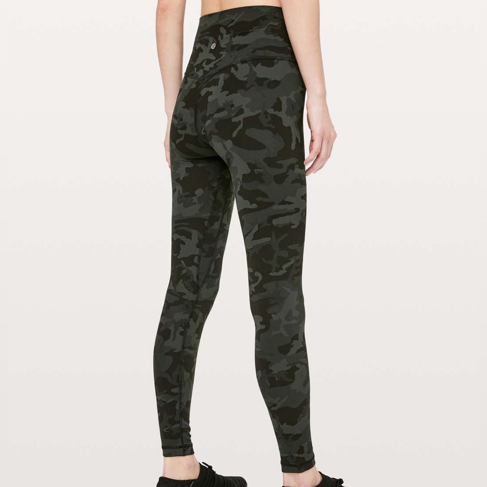 Lululemon Align High-Rise Pant 28" Incognito Camo Multi Size 2